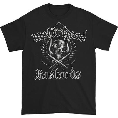 Motorhead Bastards Графический принт Лето Осень Зима Мужская и Женская Футболка с Коротким Рукавом Повседневная Свободная Уличная
