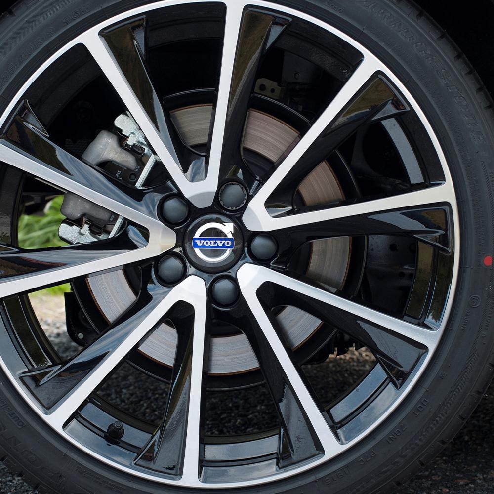 4Pcs 64mm Car Wheel Center Hub Caps Badge Decal Wheel Cover For Volvo R V50 S40 XC90 XC60 V40 V60 XC70 C30 S60 S80 V70 XC40 V90