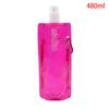 480Ml Portable Ultralight Foldable Water Bag Soft Flask Bottle Water Bag