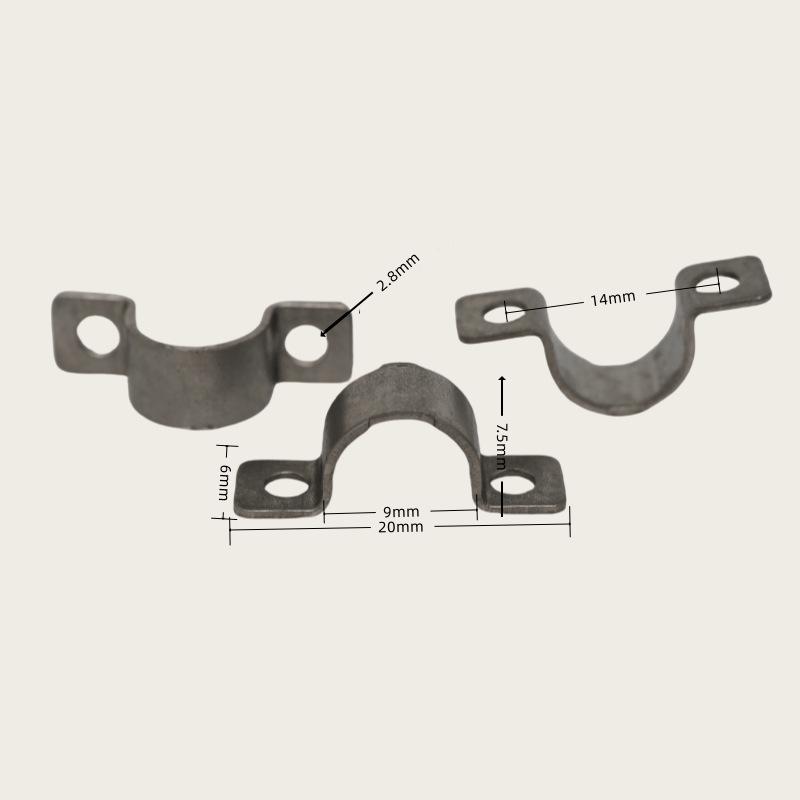 Bridge-Type Metal Wire Clamp Terminal Block Saddle Clip for Lighting Wiring