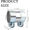 Exhaust Clamps with U-washers Bolts Heavy Duty, Stainless Steel Butt 60 * 95 mm