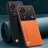 Luxury PU Leather Case For Nubia Z70 Ultra 5G Back Cover Matte Silicone Shockproof Protection Phone Case For ZTE Nubia Z70 Ultra