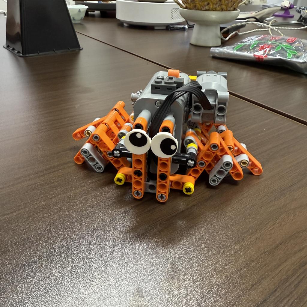 Moc Technical Building Block Power Function Motor Parts 6-Legged Walking Robot Bionic Spider Bricks Diy Puzzle Kids Toys