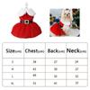 Cat Puppy Dress Winter Outfit Animals Costume Dogs Clothes Warm Coat Christmas Dog Dresses