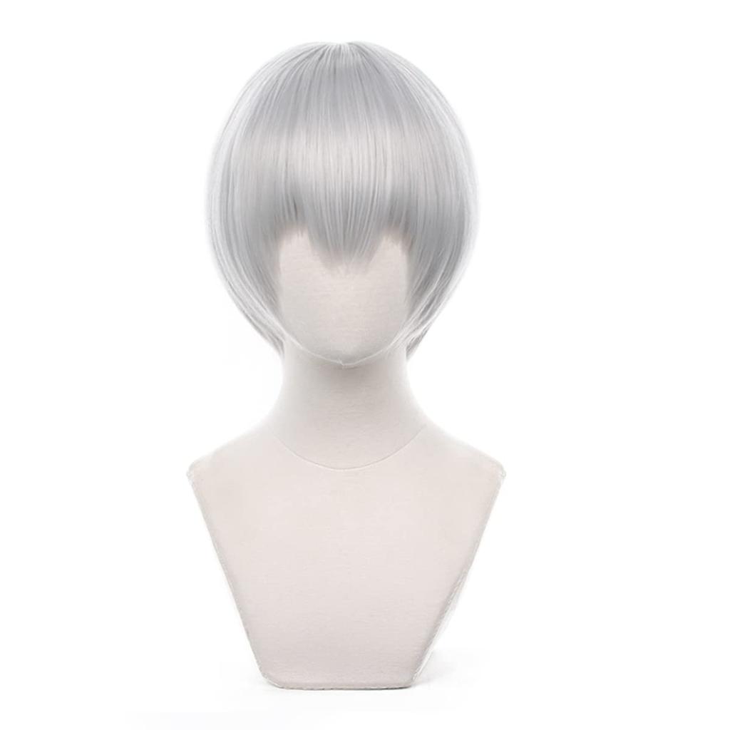 Nier: Automata YoRHa No.9 Type S Cosplay Wig, Heat Resistant, Costume Accessory, Perfect for Parties and Events, Includes Wig Net