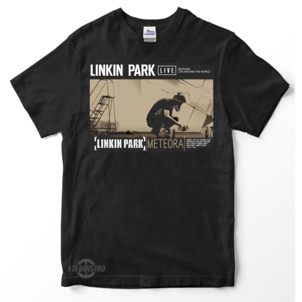 Премиальная футболка Linkin Park METEORA/linkin Park, футболка группы Metallica/acdc, мужская и женская повседневная и удобная футболка с принтом