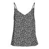 Small Flower Tank Top with Adjustable Straps Woman