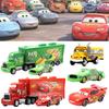 НОВЫЙ Детский Автомобиль Disney Pixar Тачки Молния МакКуин Грузовик Мак Король Мэтр 1:55 литая металлическая модель автомобиля Подарок на день рождения--