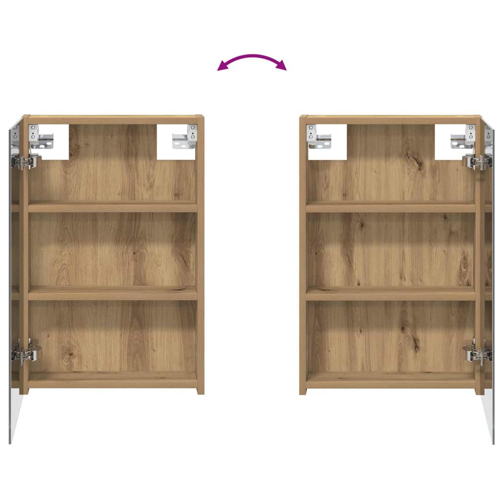 Bathroom Cabinet Set 3 pcs 100 x 10.5 x 60.5 cm Engineered Wood
