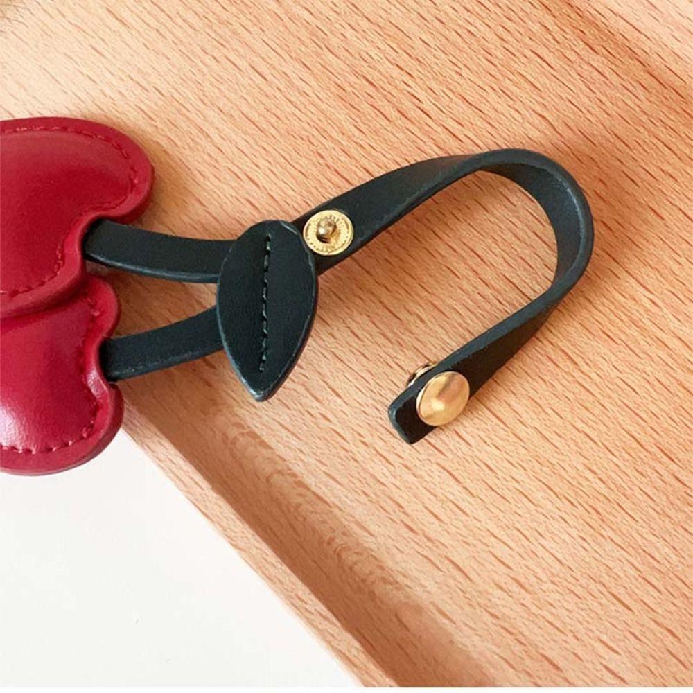 Кулон Сердце Персика Вишня Кулон Сумка Любви Кулон Кавайная Вишня Брелок Украшение Женщины/мужчины CLE