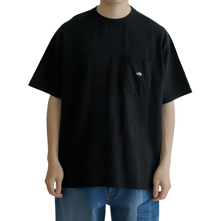 THE NORTH FACE T Shirt Unisex Black NT3366N-KO