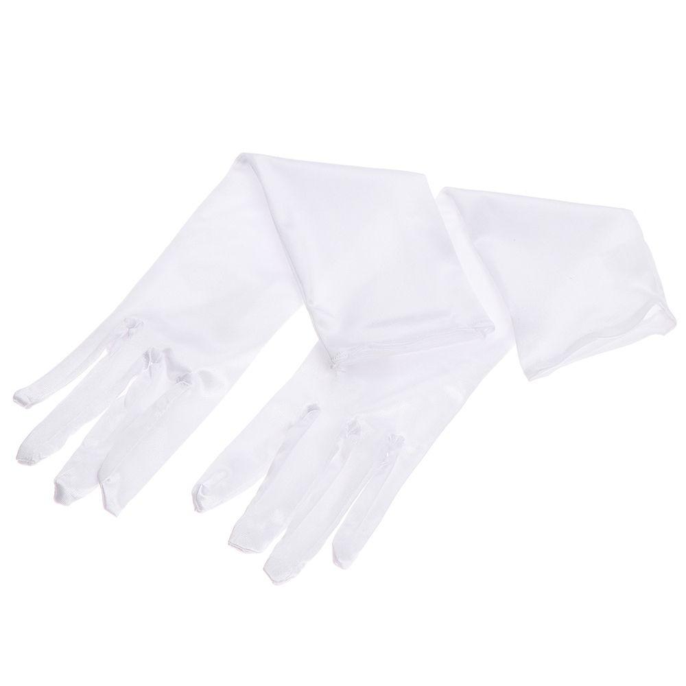 Women Opera Elbow Wrist Stretch Satin Prom Costume Flapper Gloves Finger Long Gloves