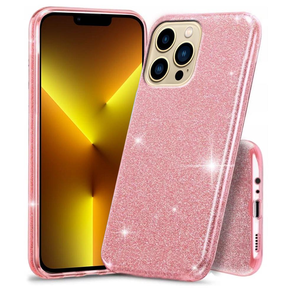 Glitter Case for iPhone 13 Pro Max, Pink