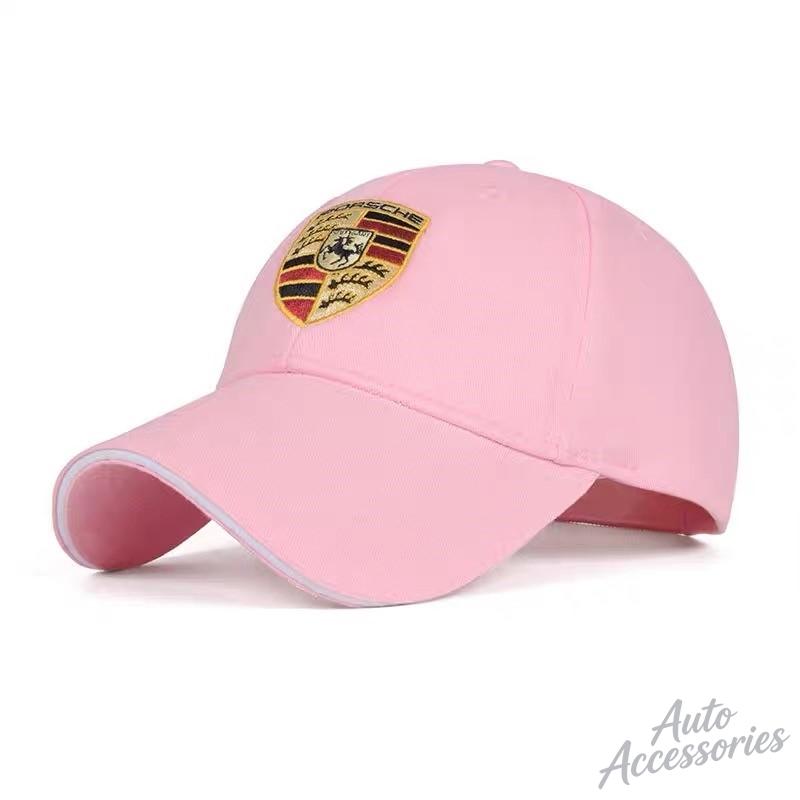 Embroidery Motorcycle Racing Cap Sun Duck Tongue Cap Hip Hop Cap Adjustable For Porsche Cayman Cayenne 911 Macan Taycan Sticker IJCDF1