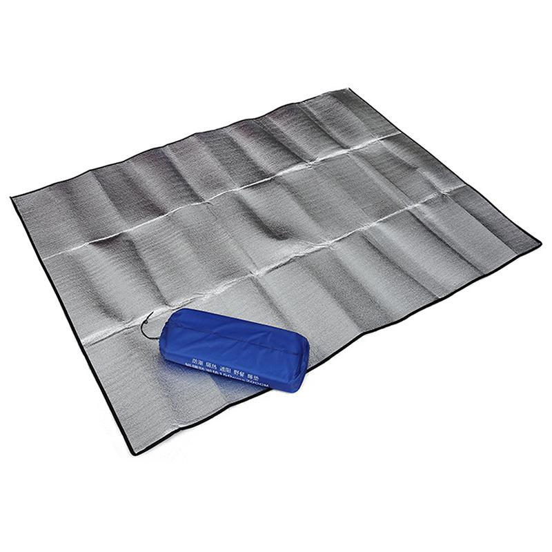 Camping Mat Tent Mattress Waterproof Aluminum Foil Foldable Eva Picnic Beach Pad