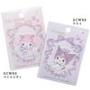 Первопроходцы Sanrio Плюшевая обнимашка Моя Мелоди 1 49 мм x 45 мм Наклейка и нашивка, штука, (ширина) (высота), (Оба термоклеящиеся), SCW601-SCW82