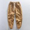 Z622 Men's Cotton-Linen Casual Pants