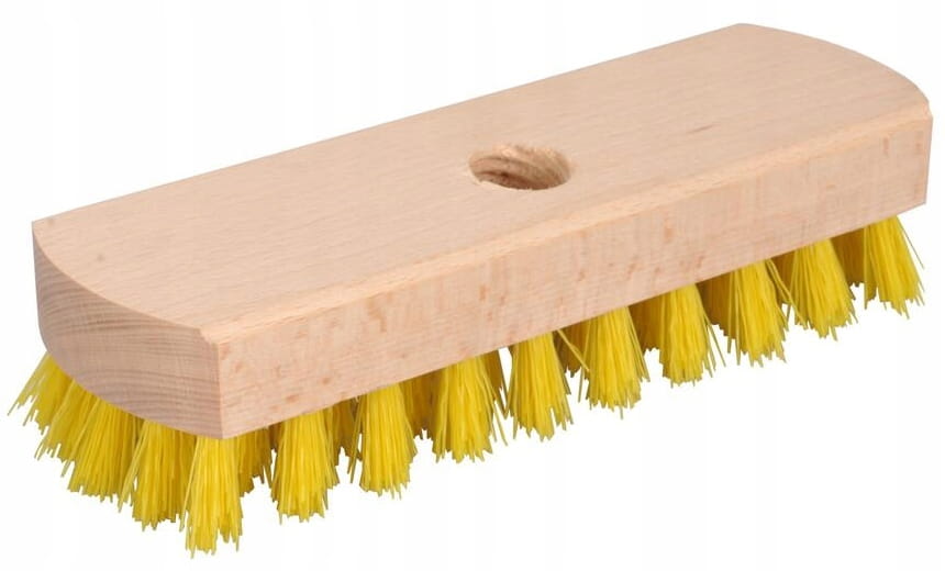 Wooden Broom with Handle for Cleaning and Scrubbing
