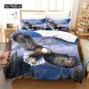 Комплект постельного белья с изображением животных, комплект пододеяльников, комплект постельного белья с 3D-принтом, комплект постельного белья размера «queen size», модный дизайн