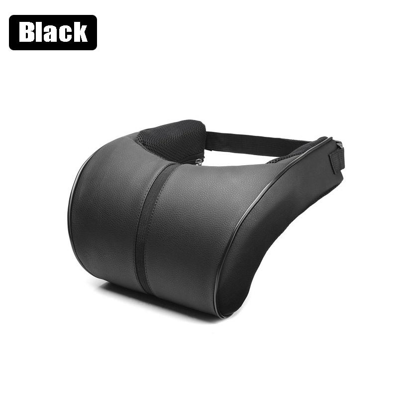 SEAMETAL Подушка для шеи автомобиля Подушка из пены с памятью 1 шт. PU кожа Автомобиль Автосиденье Подголовник