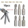 10pcs 25mm Anti Slip Screwdriver Bit Electric Hex Shank Magnetic Screwdriver Drill Bit Set Hex Shank Screw Driver Bit