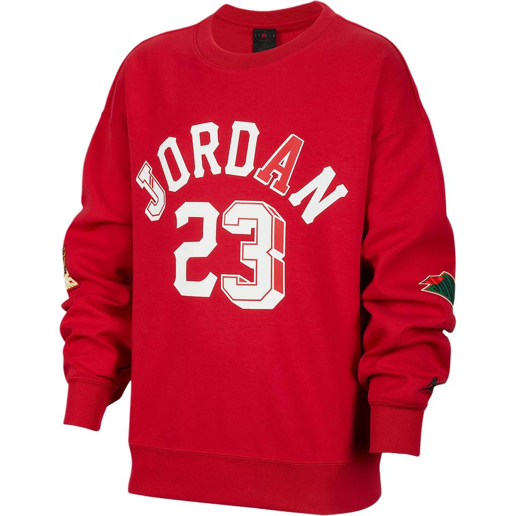 Jordan Court Of Legends Sweatshirt Casual Simple Comfortable Soft Crew Neck Fitness Kids Tops Red II0271-687