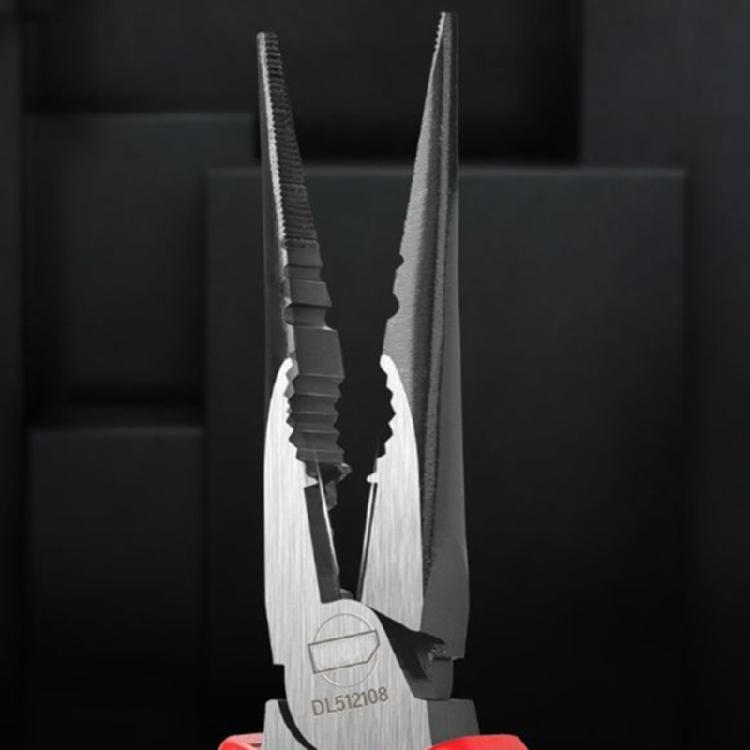 Прецизионно изготовленные 150-мм изолированные плоскогубцы с удлиненными губками, удобная рукоятка