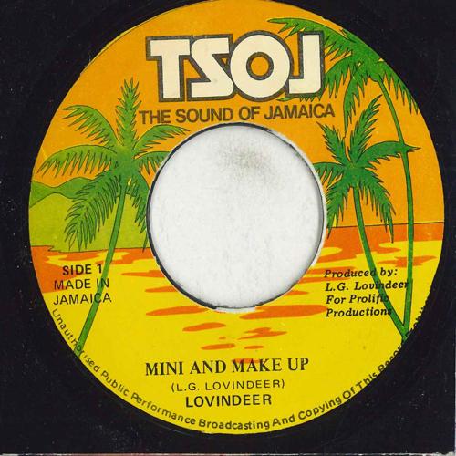 7-дюймовая пластинка LOVINDEER Мини И Макияж none TSOJ 1988 Ямайка Регги Ска Даб