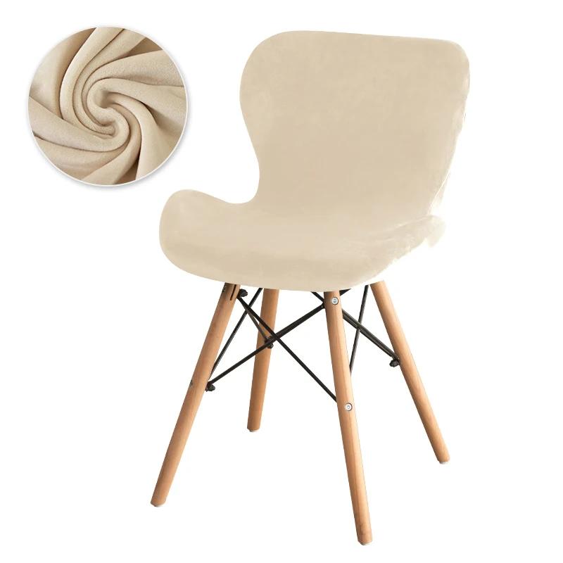 Чехол на стул Velvet Butterfly, муравей, изогнутый, барный, стул, чехол для стула, обеденный, чехлы для стульев, акцент, чехлы для стульев, Funda Silla Asiento