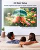 Ultimea Photon E-ALR 100 inch Projection Screen, 2.0 Gain Value, 120° Viewing Angle