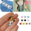 5mm Dollhoues Miniature Craft Mini Buttons Clothing Sewing Buckle DIY Doll Clothes Metal Buckles