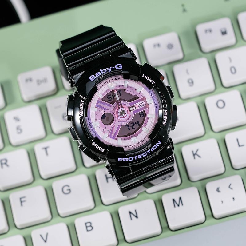 Casio Baby-G BA110PL-1A Розовые часы BA-110PL-1APR BA-110PL-1APR