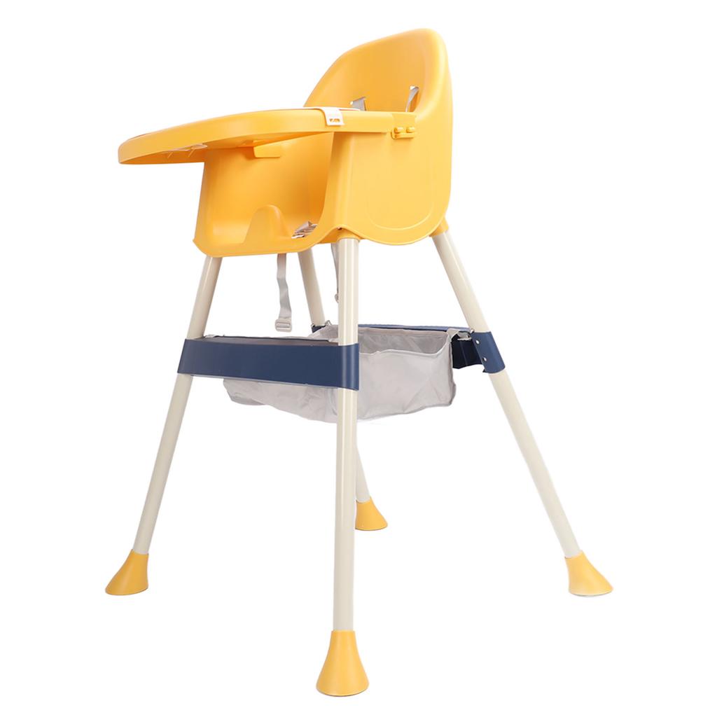 Baby High Chair Portable Convertible Adjustable Height Versatile Non Skid for Toddler Dinning