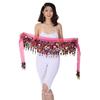 Women Multi-Color Belly Dance Hip Skirt Scarf Wrap Belt Hip Scarf Sequin