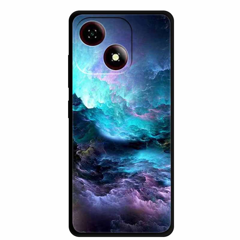 Чехол для ZTE Blade A35e A 35 e A35 e Чехол Черный Силиконовый Мягкий Задний Чехол для Телефона ZTE Blade A35E Z2466 Funda Чехлы