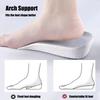Height Increase Insoles for Shoes Men Women Orthopedic Insoles Sport Arch Support Heel Lift Shoe Pad Taller Memory Foam Template