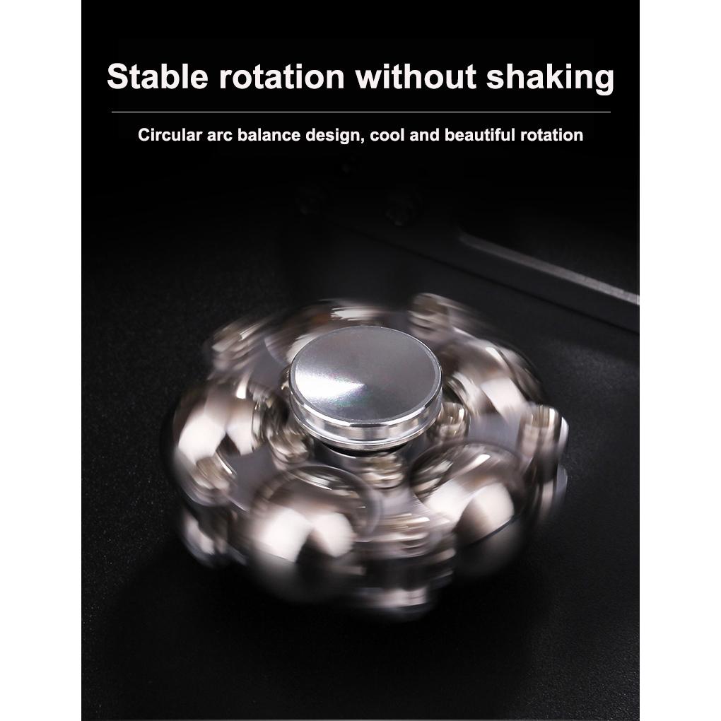 Металлические спиннеры-клубок, игрушка для взрослых, облегчение тревоги, СДВГ, аутизм, детский подарок для мальчиков, летающие крутые мини-подшипники, роликовая шестерня из нержавеющей стали, вращение