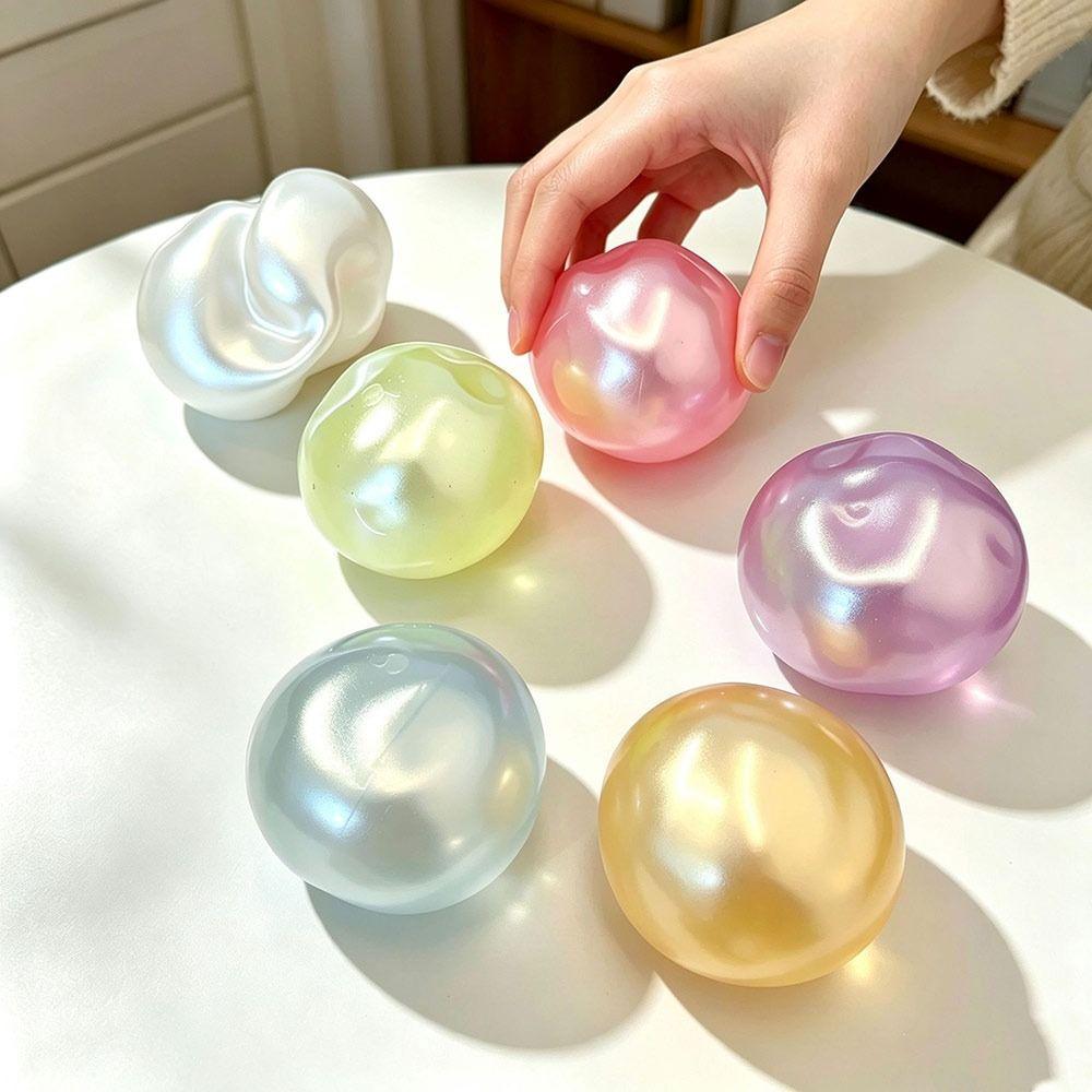 Soft Touch Squeeze Sensory Fidget Ball Coconut Oil Squishy Ball Stress Relief Use
