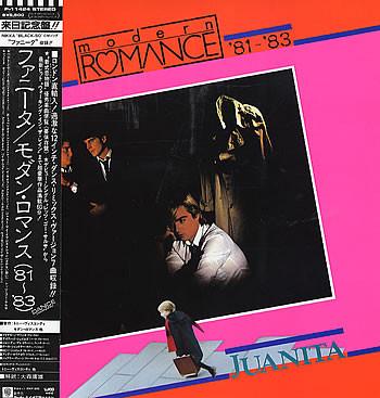 LP Record MODERN ROMANCE - Juanita Modern Romance (81' - '83) P11424 WEA 1983 Japan Rock Used