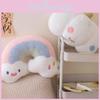 Unique Ins Style Simple Unicorn Rainbow Cloud Heart Plush Pillow For Sofa And Bed