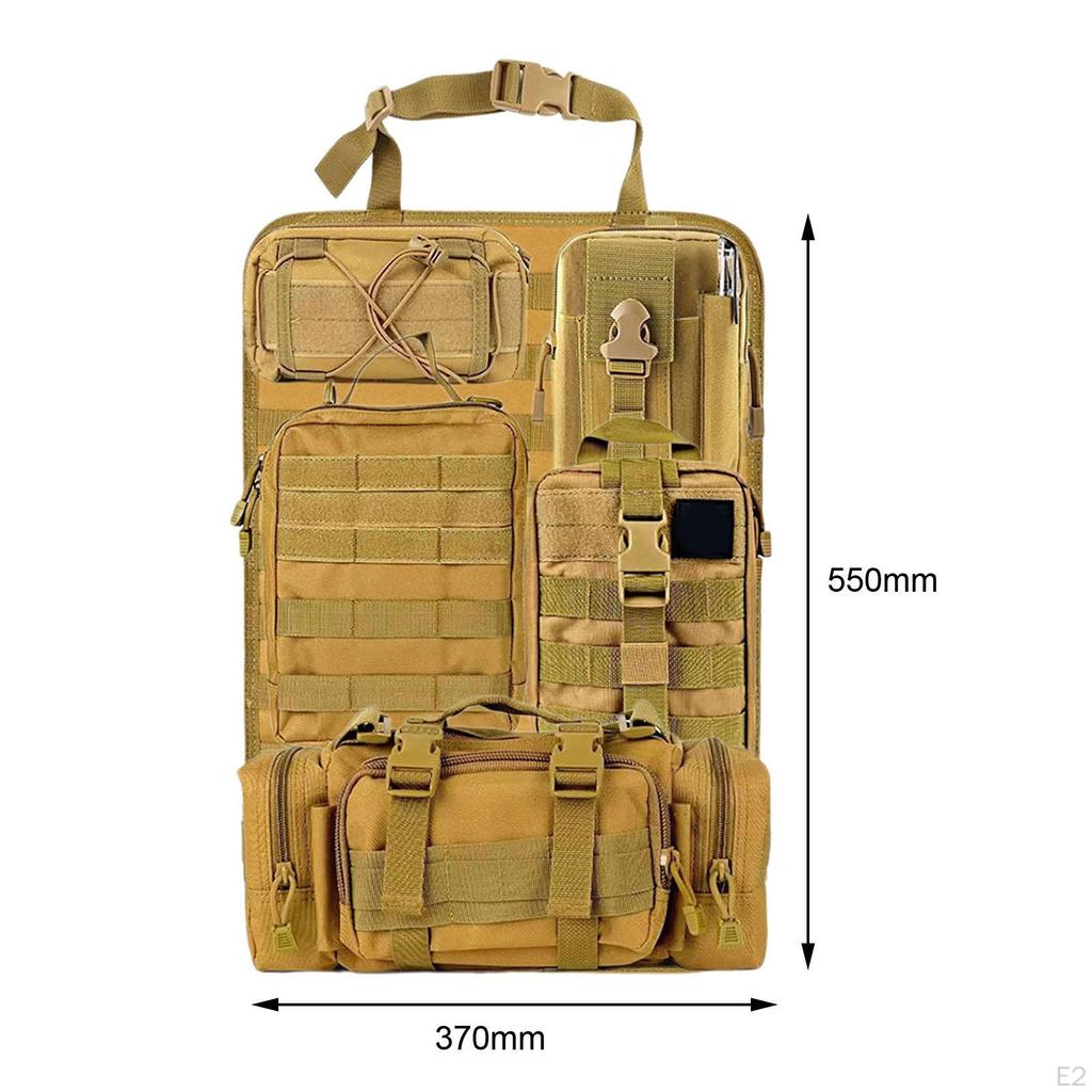 Панель-органайзер на спинку сиденья автомобиля для внедорожника