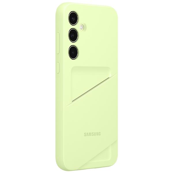 Etui do Samsung Galaxy A35 Card Slot Limonkowe