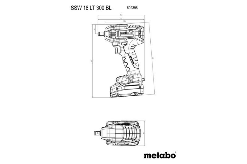 Combo Set 18V Bs 18 Lt Bl + Ssw 18 Lt 300 Bl 2*5.2Ah - Me 685203000