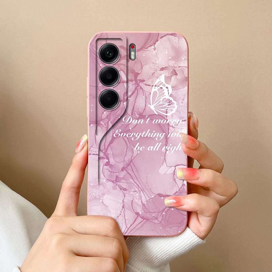 Чехол для телефона Tecno Camon 40 Pro Милые животные Мягкая задняя крышка Жидкий силиконовый корпус для телефона Camon40 Pro 4G 5G Защита от падения Funda