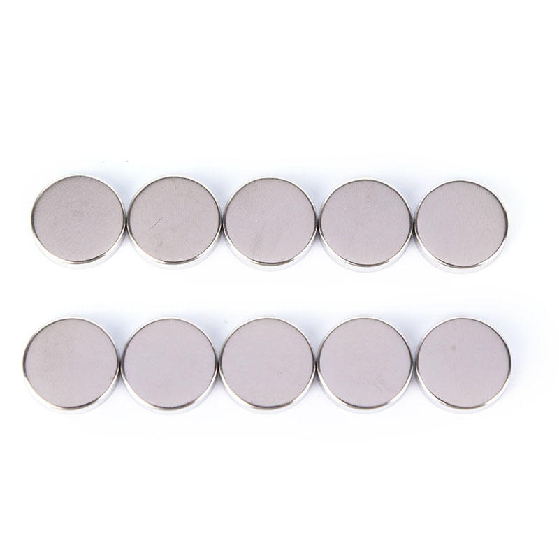 10 Empty Round 20Mm Tin Pans For Powder Eyeshadow Responsive To Magnets
