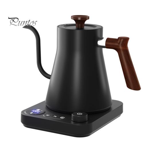 Умный электрический чайник с функцией памяти, конструкция «гусиная шея», автоматическое отключение, контроль температуры в реальном времени, бойлер для горячей воды, котел для быстрого нагрева