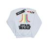 STAR WARS Womens/Ladies Retro Rainbow Sweatshirt