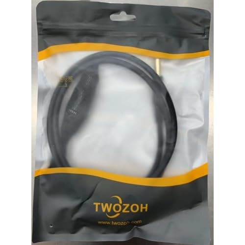 Twozoh XLR Female to 6.35mm (1/4") Male TRS Cable, Quarter-Inch Jack TRS Balanced and XLR Microphone Cable, 1M (Professional/Hifi)