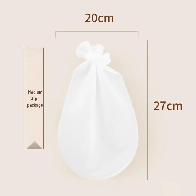 Утолщенный антипригарный силиконовый мешок для замешивания и расстойки теста с скалкой для выпечки