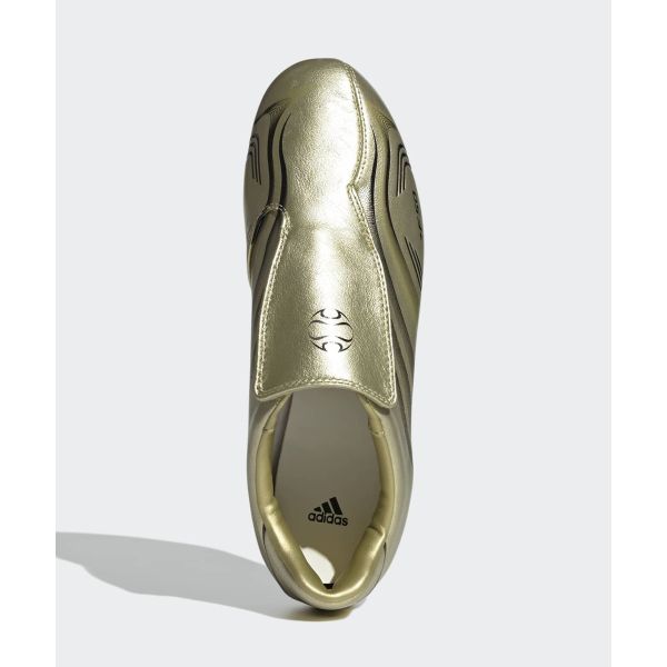 adidas Таэквондо F50 Золотой Металлик Черный Женские Кроссовки Core-Black Off-White IH1872